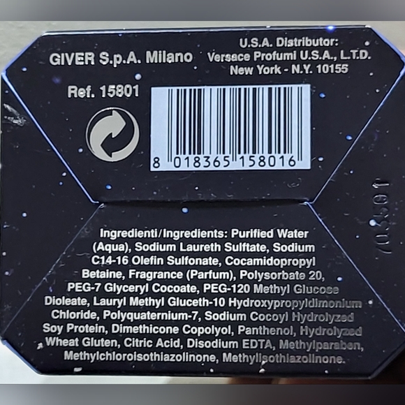 Versace Dreamer Foaming Gel For Body & Hair 6.7oz - Picture 6 of 12